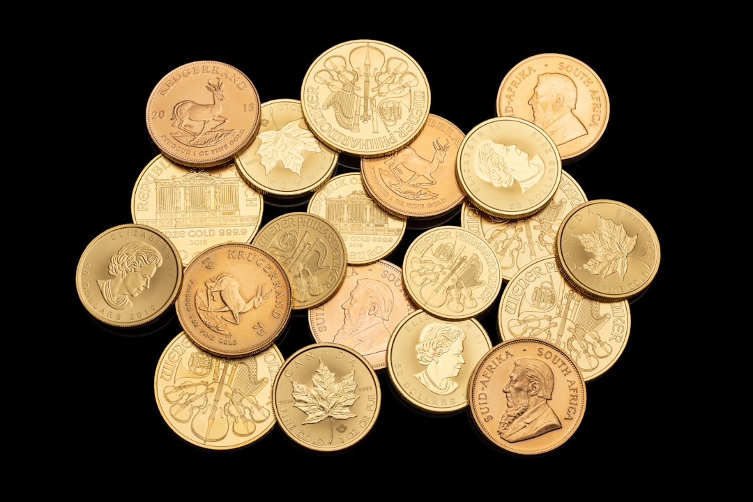 Photo Gold coins